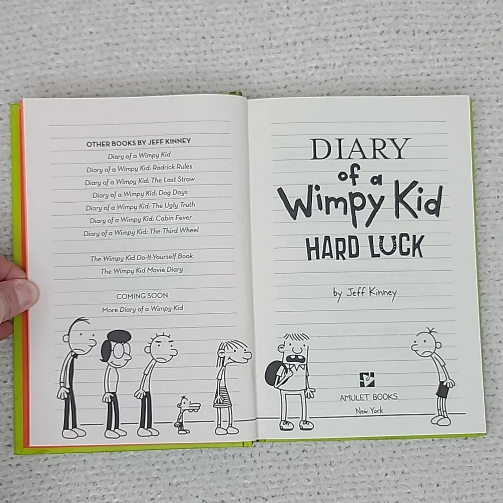 Kids/Children's Illustrated Fun Diary of a Wimpy Kid Two Book Set Book 7/Book 8